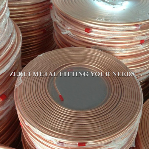 Flexible Pancake Coil Copper Pipe for Water and Plumbing