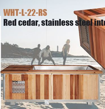 Ледяная ванна с логотипом и хромотерапией