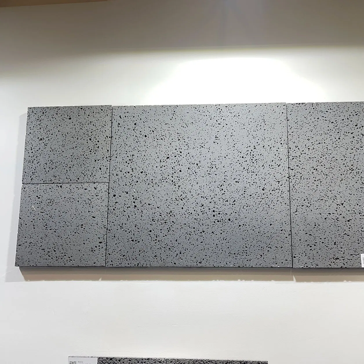 Stone Wall Cladding Chiseled Water Feture Stone Facade Tile Waterflow Serrated Surface Basalt Wall Tile