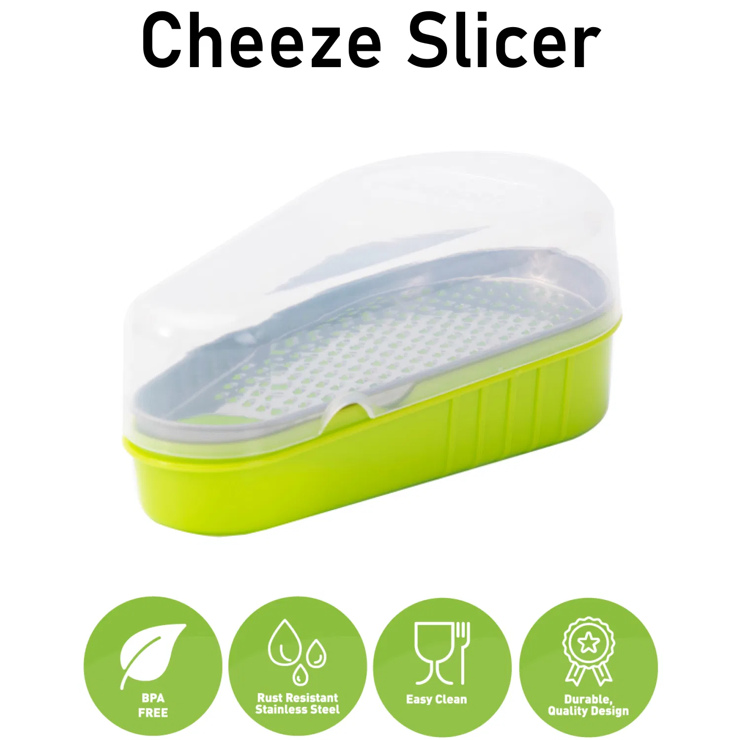 Тёрка для сыра и овощей из нержавеющей стали с контейнером