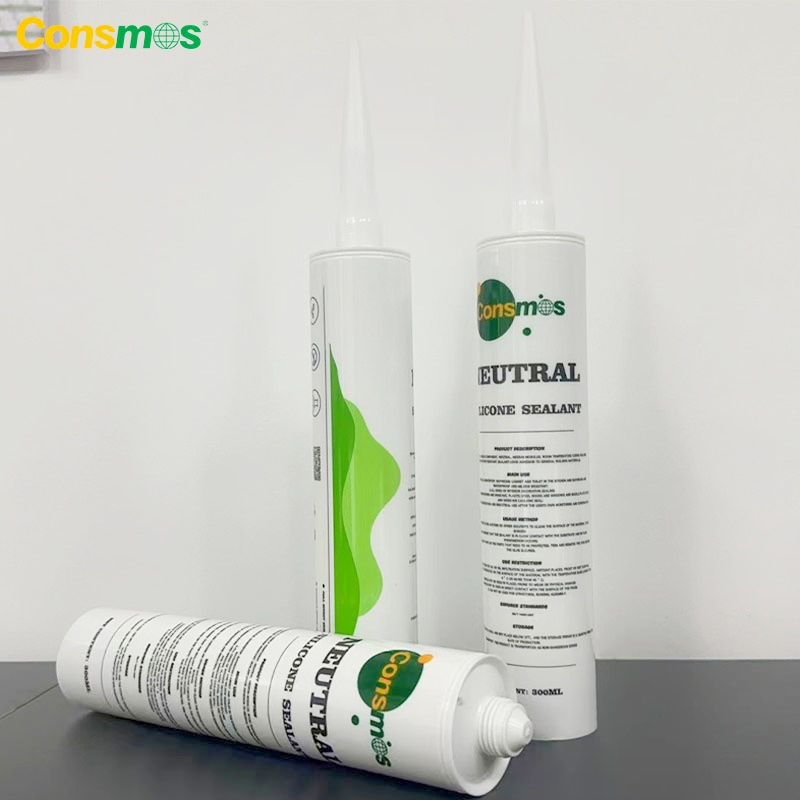 Weatherproof Nail Free Adhesive Wall Flooring Liquid Neutral Silicone Rubber Sealant for Decoration