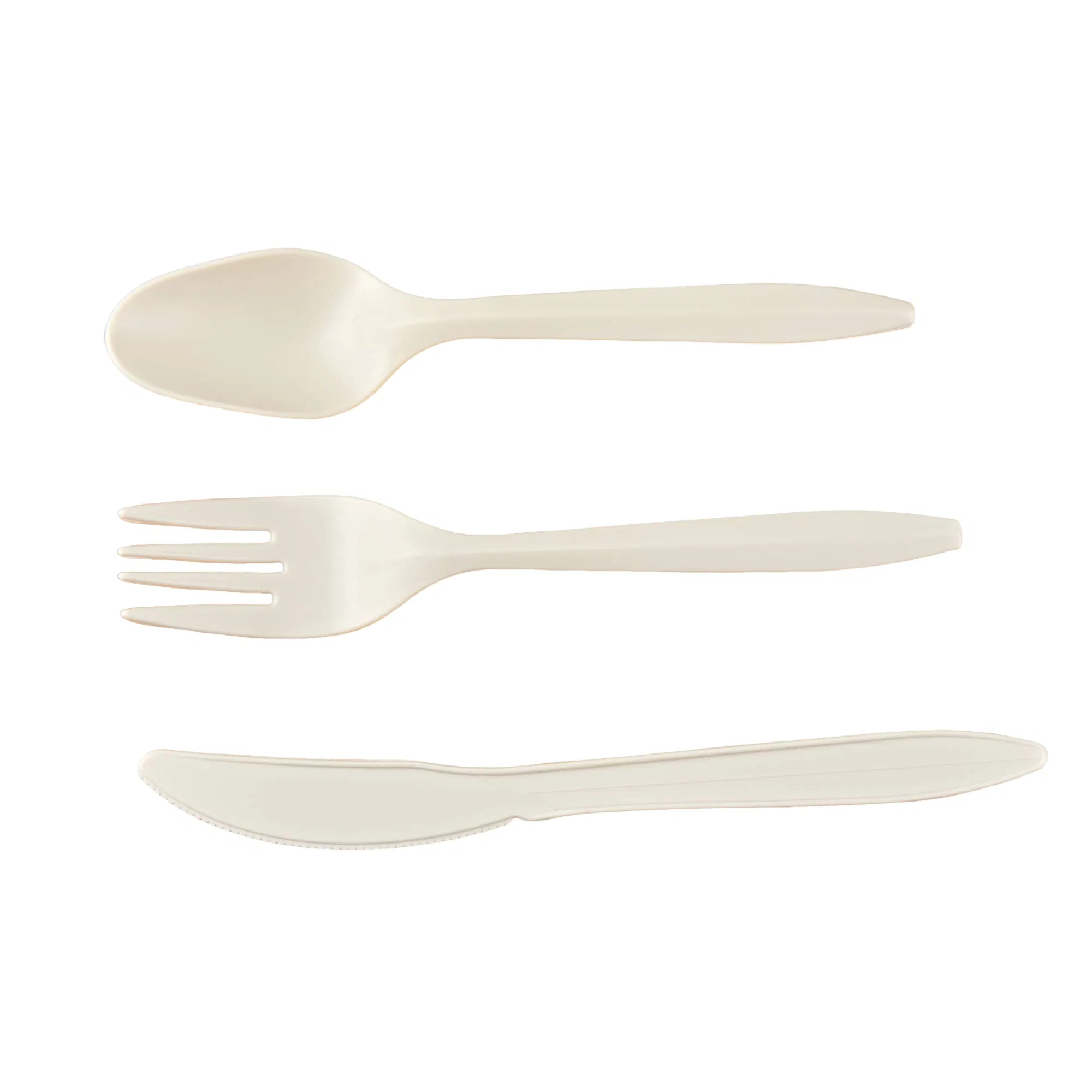 Heavy Duty Knife and Fork Spoon Eco-Friendly Sets Biodegradable Cutlery Wholesale