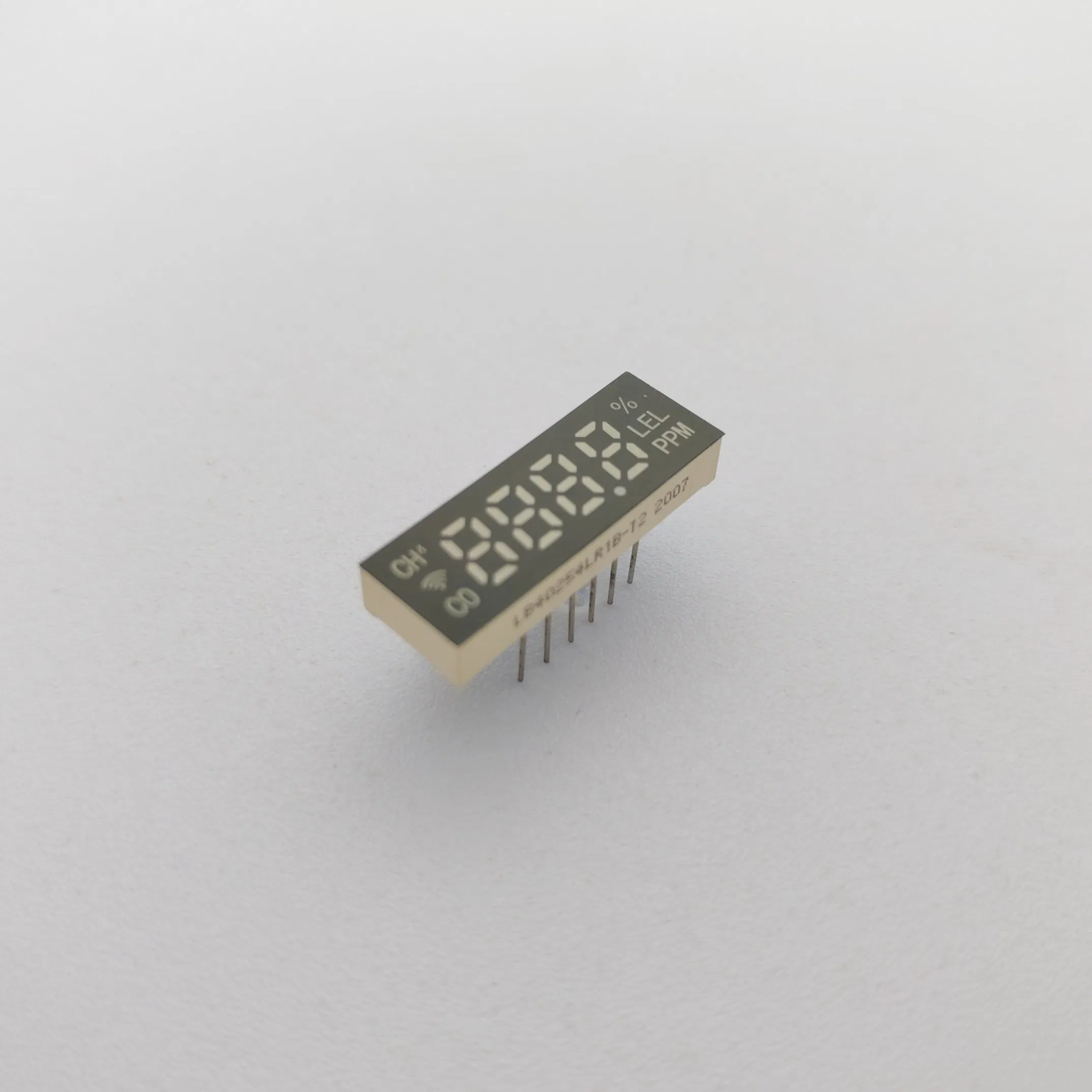 Red LED Digital Clock Display (4-Digit, 7-Segment)