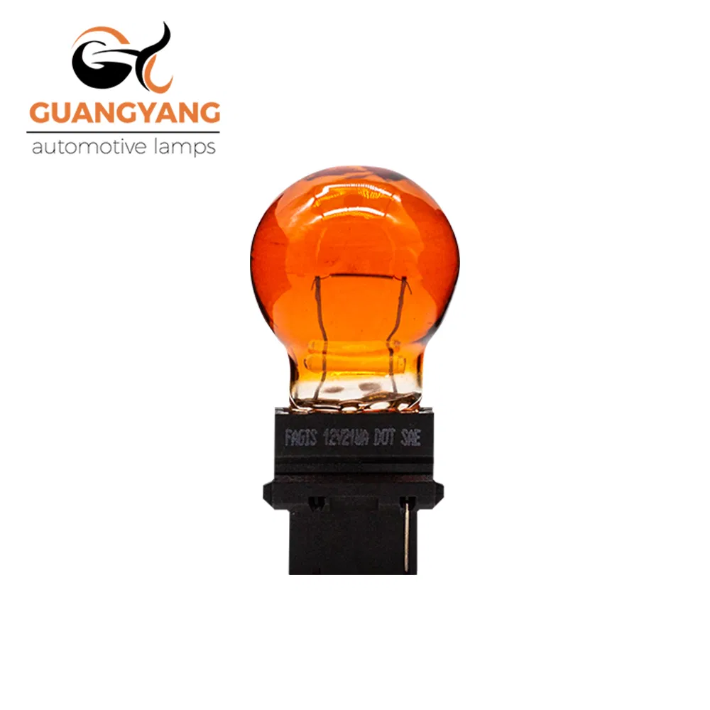 Лампочка автомобильная 3156 12V 21W янтарная