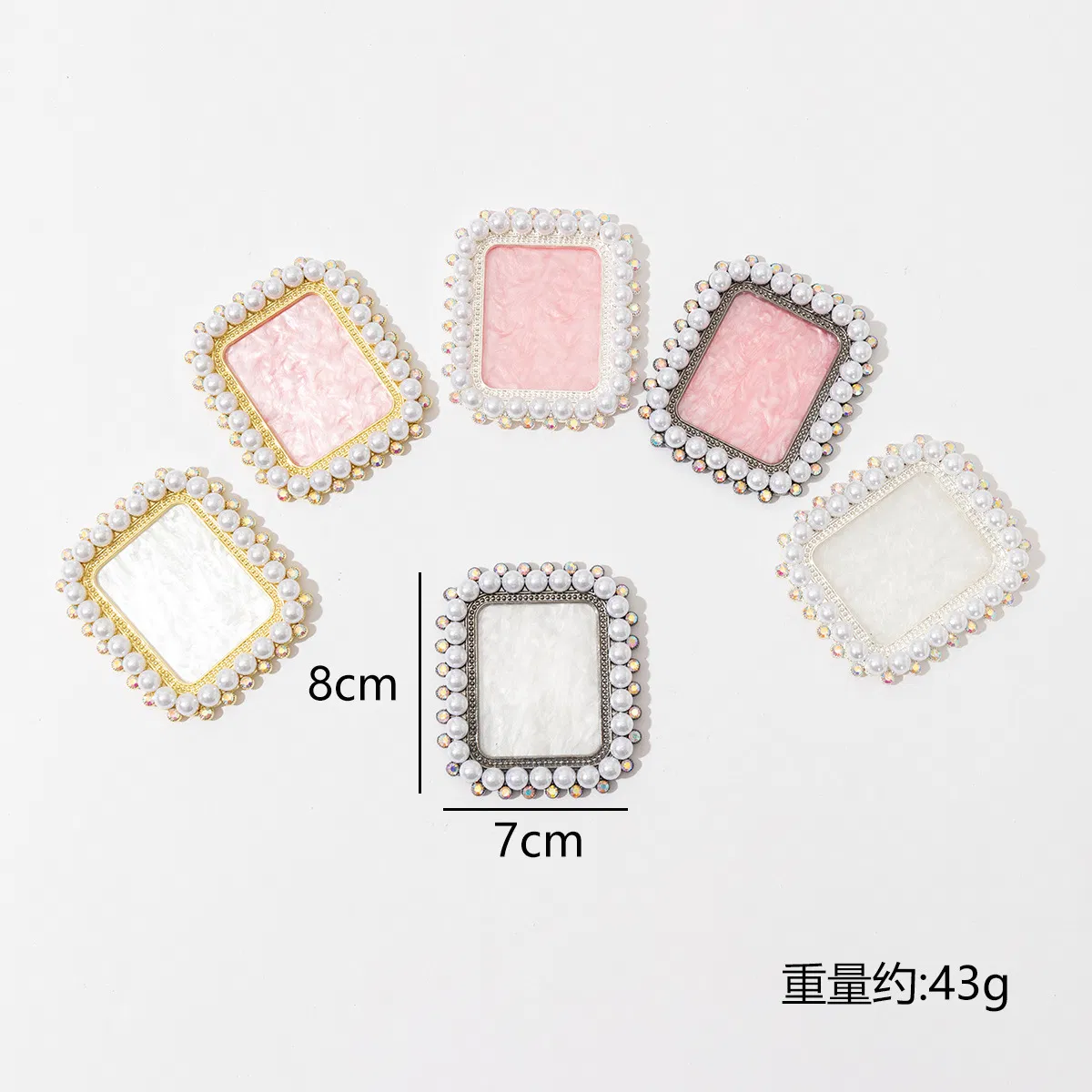New Tips Display Bow Pearl Nail Color Painting Solid Gel Nail Palette