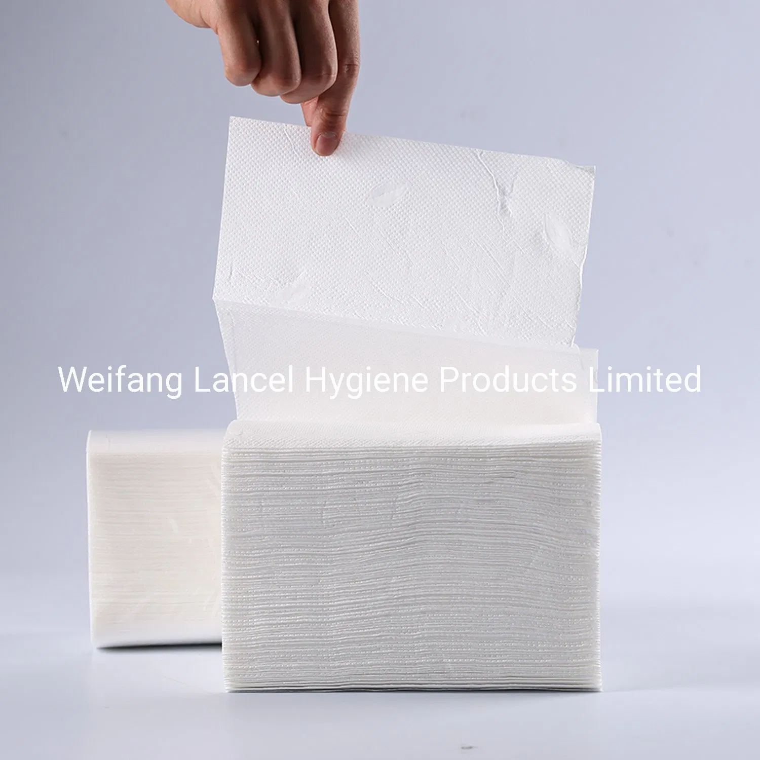 N-1/2 Fold Paper Napkin Interfold Paper Napkin V Fold Napkin 2ply Virgin Pulp