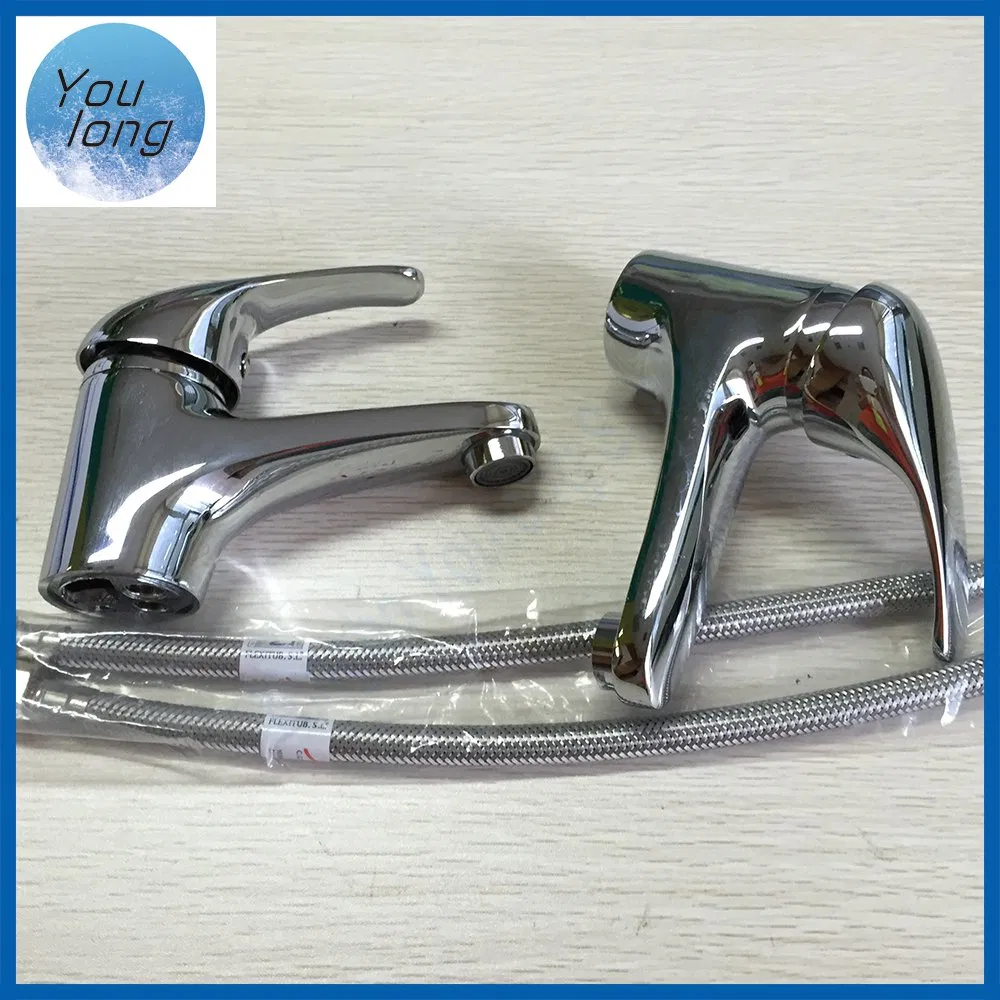 Смеситель для раковины с водопадом, однорычажный