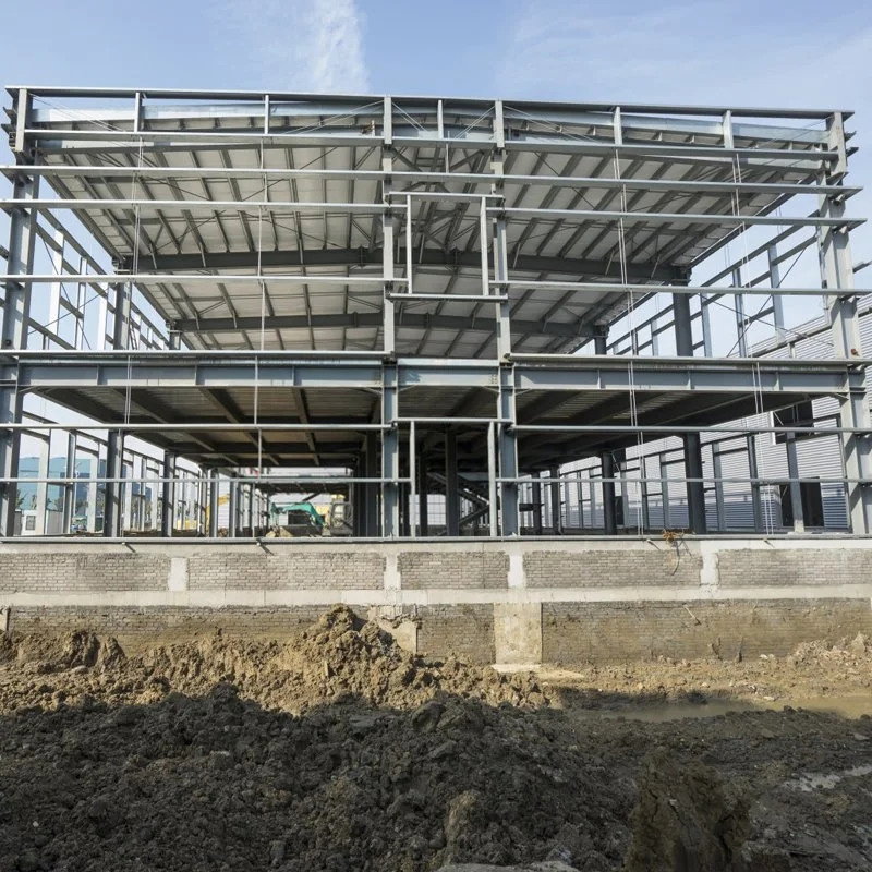 Low Cost and Fast Assembling Prefabricated Steel Structure Workshop