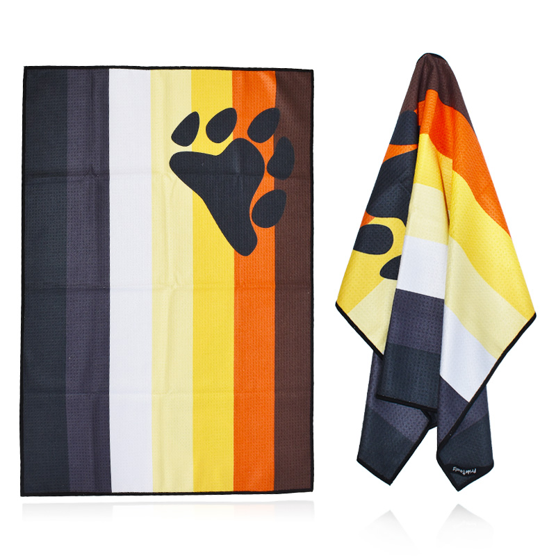 Towels Kitchen Waffle Customize Digital Printing Quality French Wholesale Tea Towels