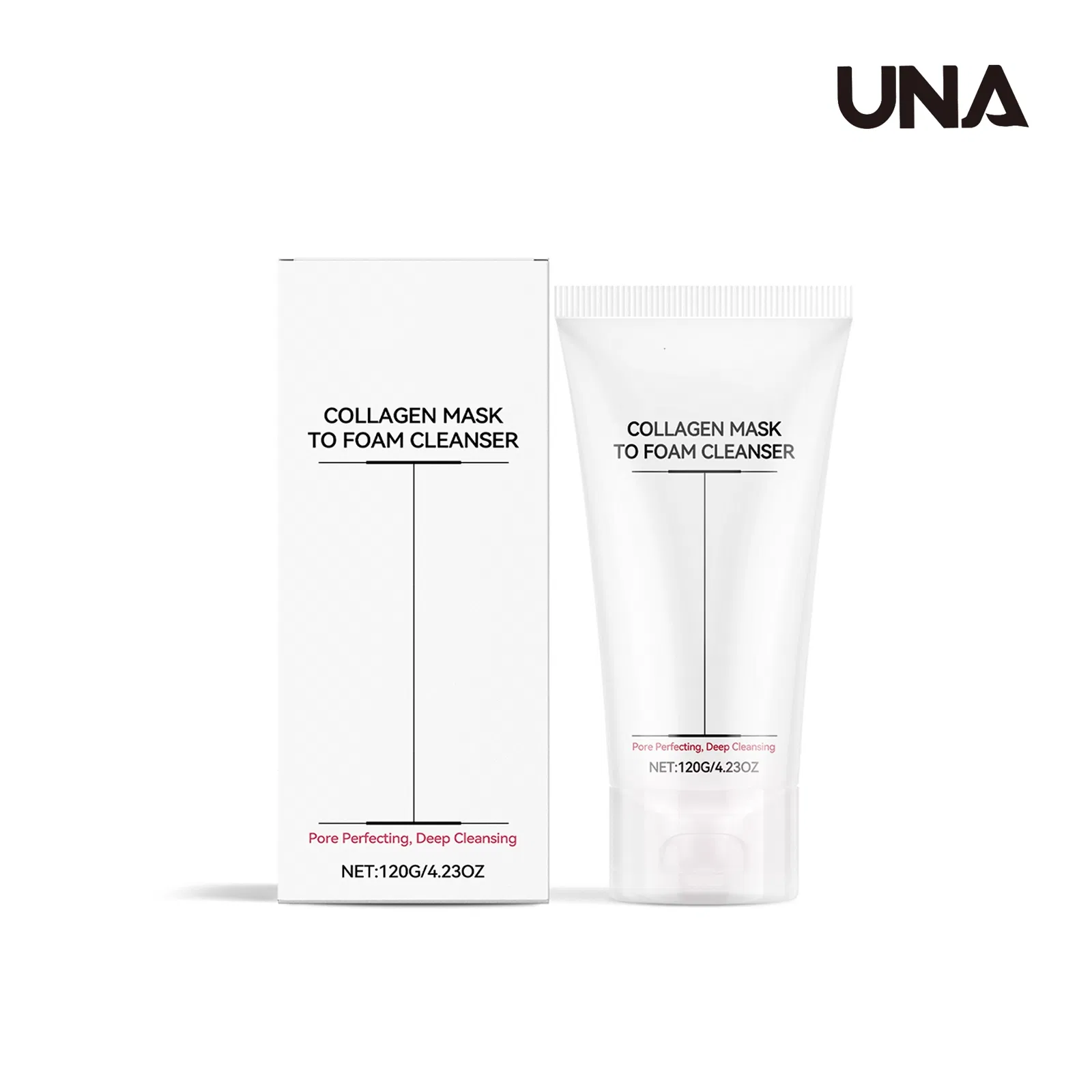 Collagen Moisturizing Cleanser - Gently Cleanses Facial Skin, Leaving It Hydrating, Delicate and Smooth, for Daily Care