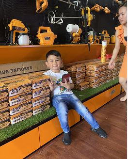 Sander Machinery Coofix CF-Es003 Electric Sander Variable Speed Finishing Sander for Wood Working Electric Orbital