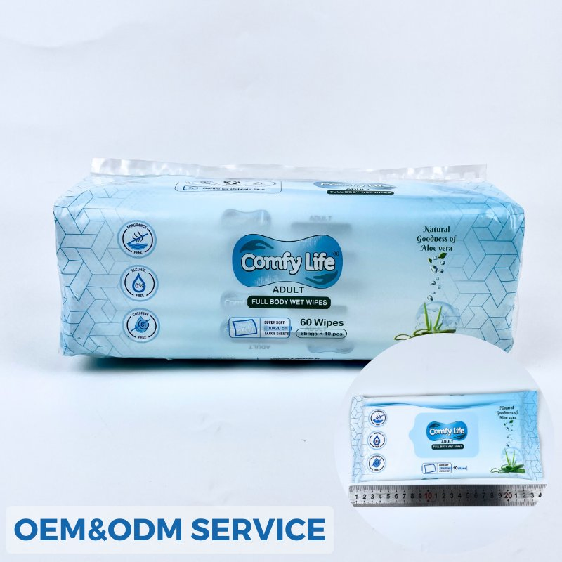 Premium Spunlace Water Wet Wipes - High Quality Disposable Sample