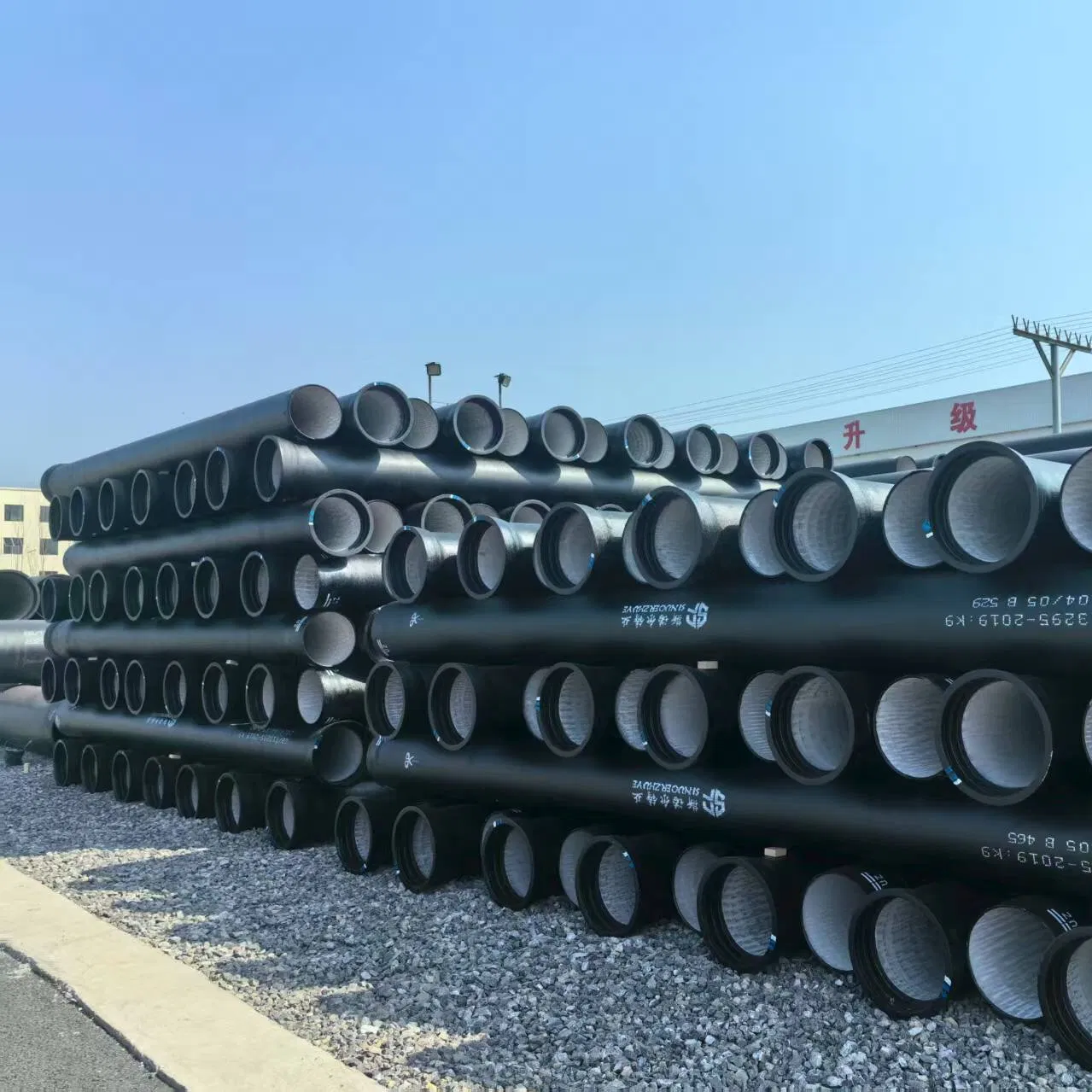 Ductile Iron Pipes Suitable for Water Supply, Sewage, and Industrial Use, with Customizable Strength and Logo, DN50-DN2400