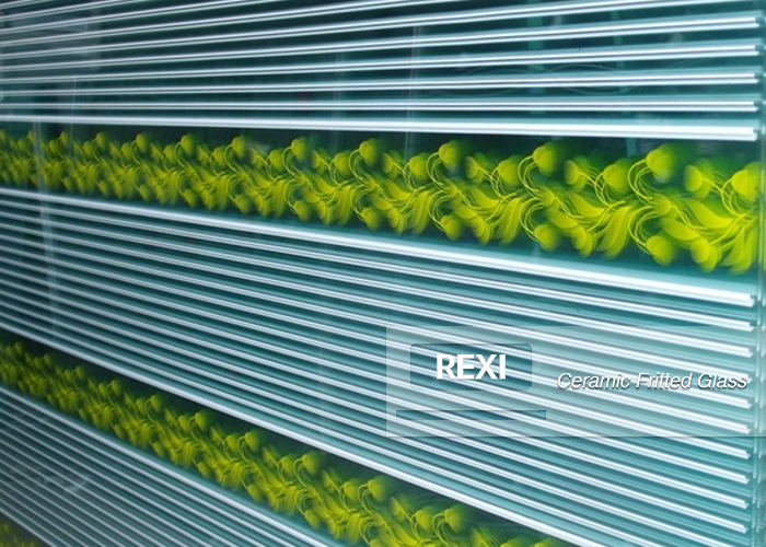 3mm-12mm Ceramic Fritted Glass for Spandrel Glass