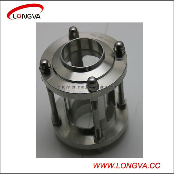 Sanitary Pipe Fitting Stainless Steel Tri Clamp Straight Sight Glass Pipeline Tubular Sight Glass