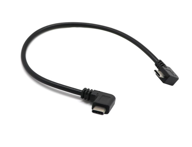 USB3.1 Type C to USB Micro 5p Data Charging Pd Cable 0.25m 1m