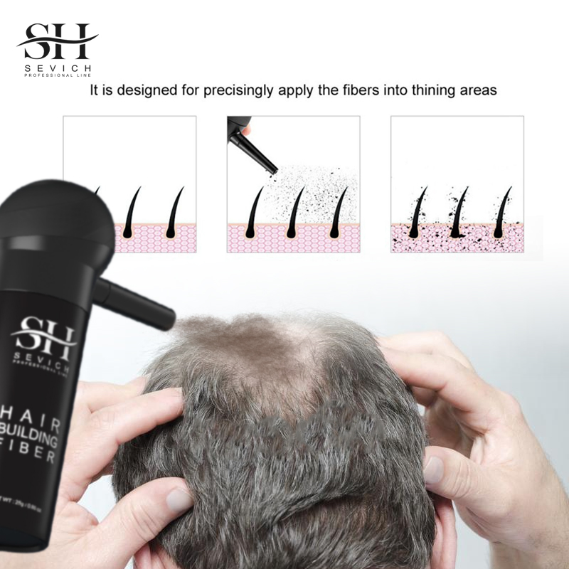 Private Label Spray Applicator Pump Sevich Hair Fiber Spray