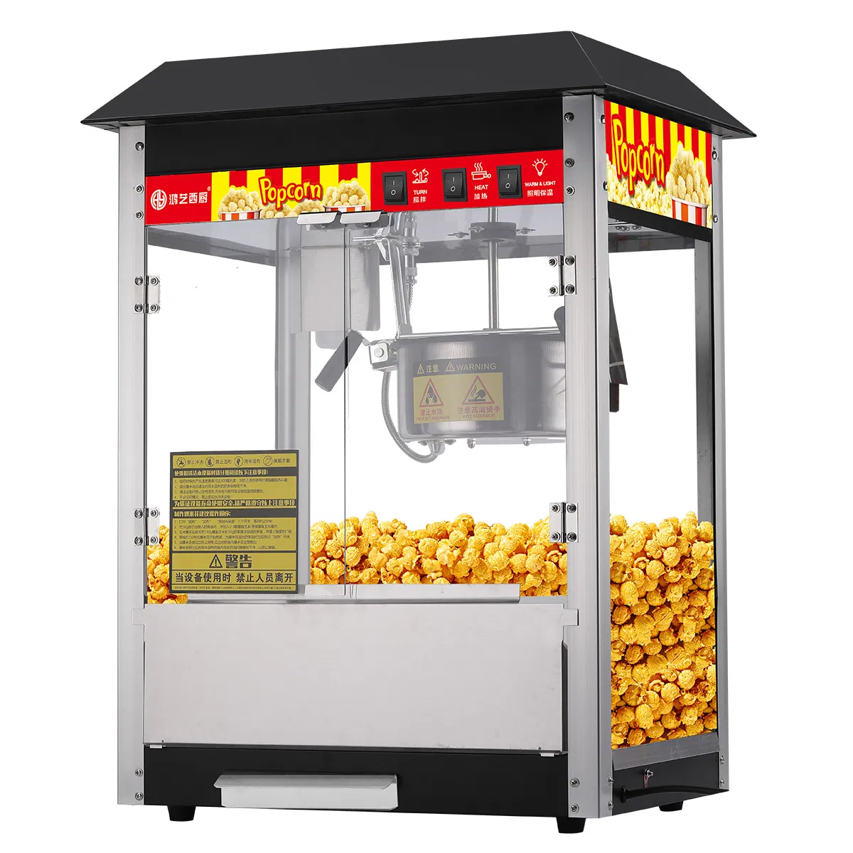 Wholesale Stainless Steel Popcorn Machine