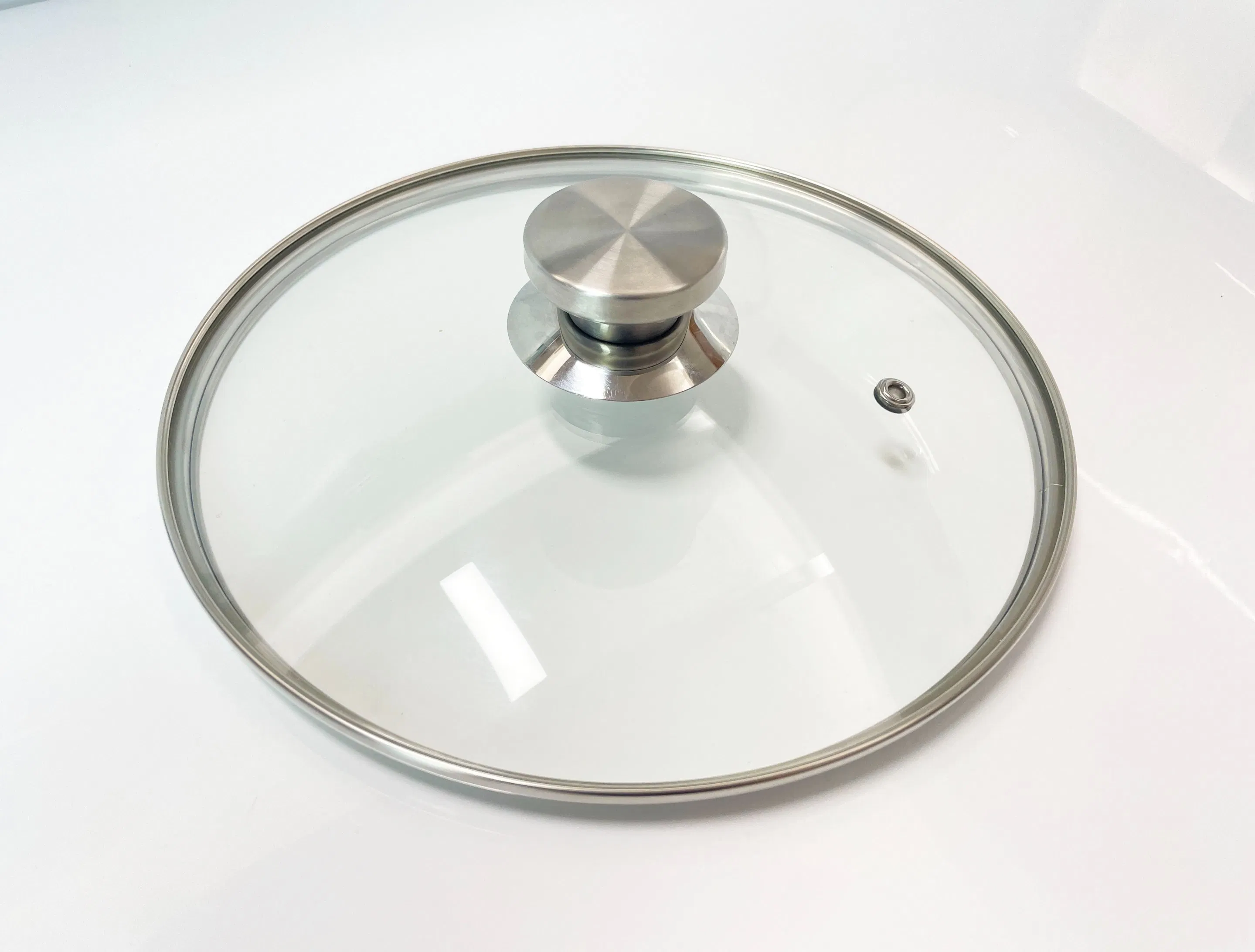 Round Tempered Explosion-Proof Glass Cover for Kitchen Cookware