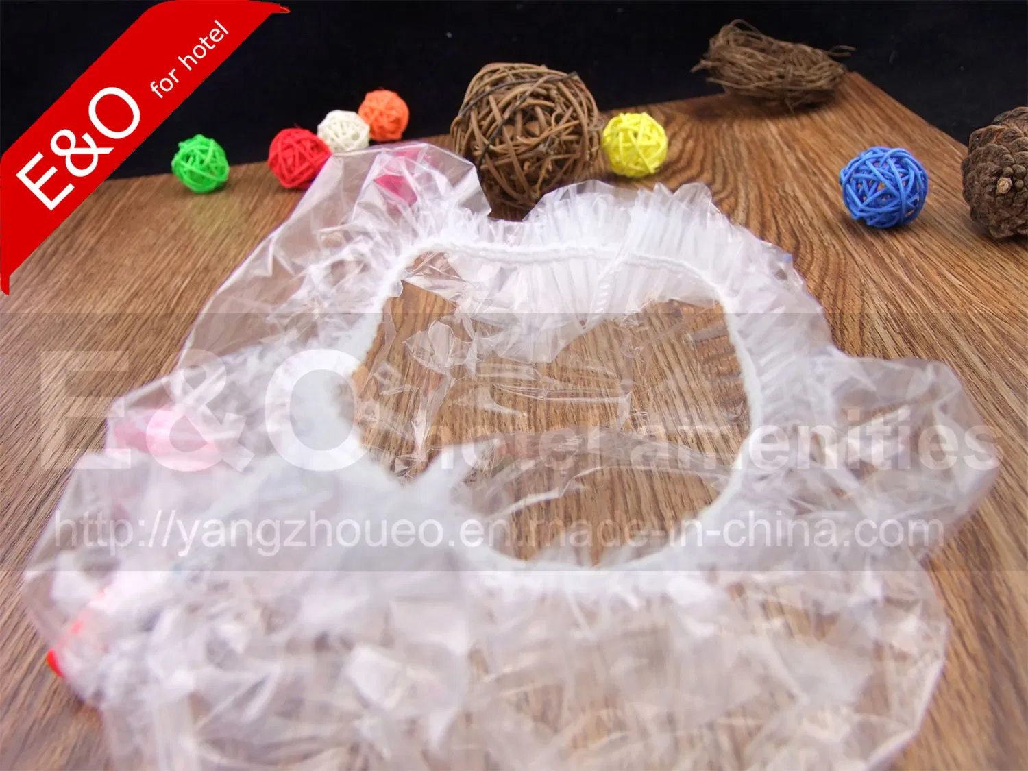Hotel Shower Cap/PE Shower Cap/Transparent Shower Cap