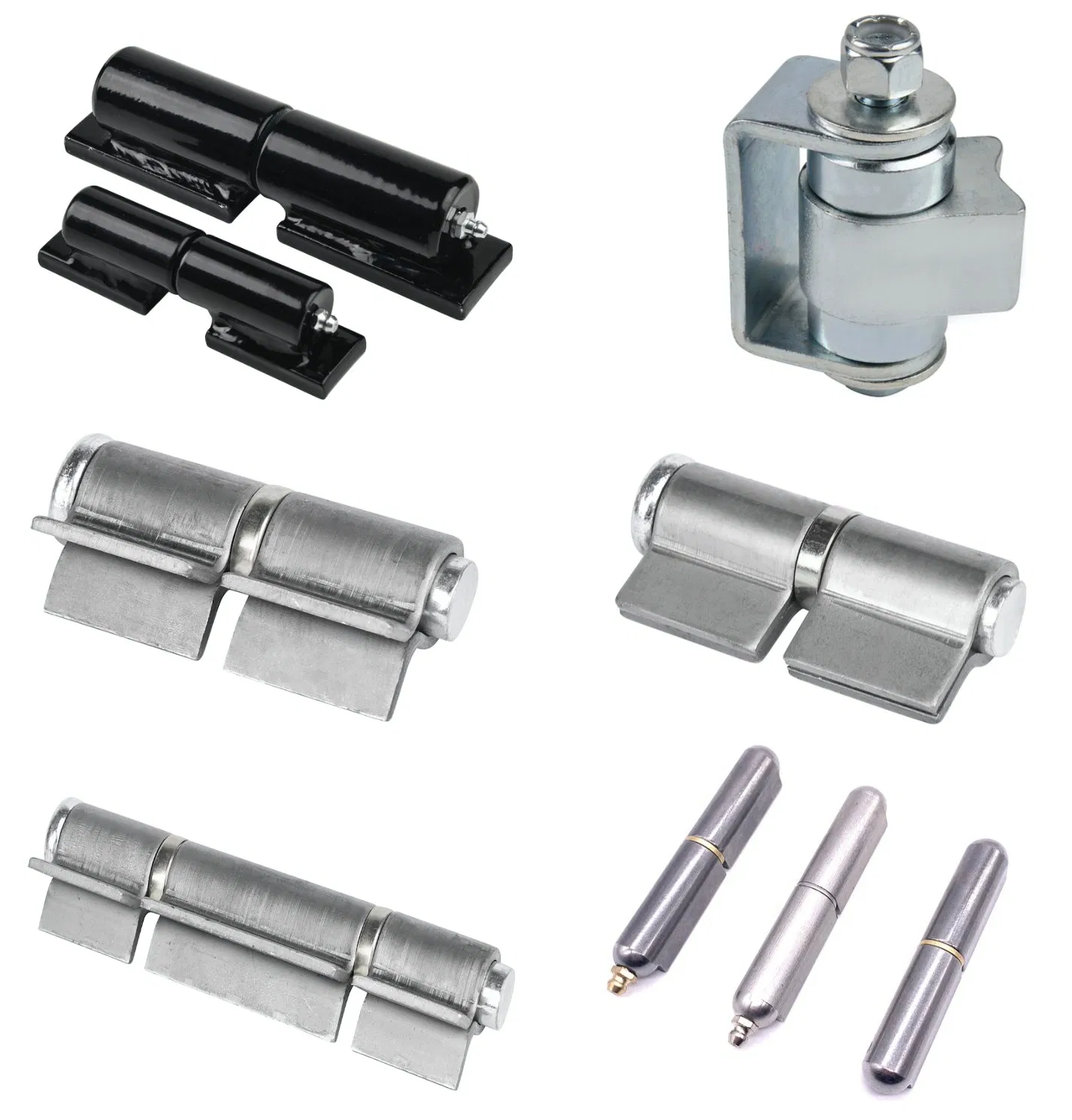 40X40 50X50 65X65 75X75 Swing Gate Steel Ball Bearing Rotating Heavy Duty Hinge