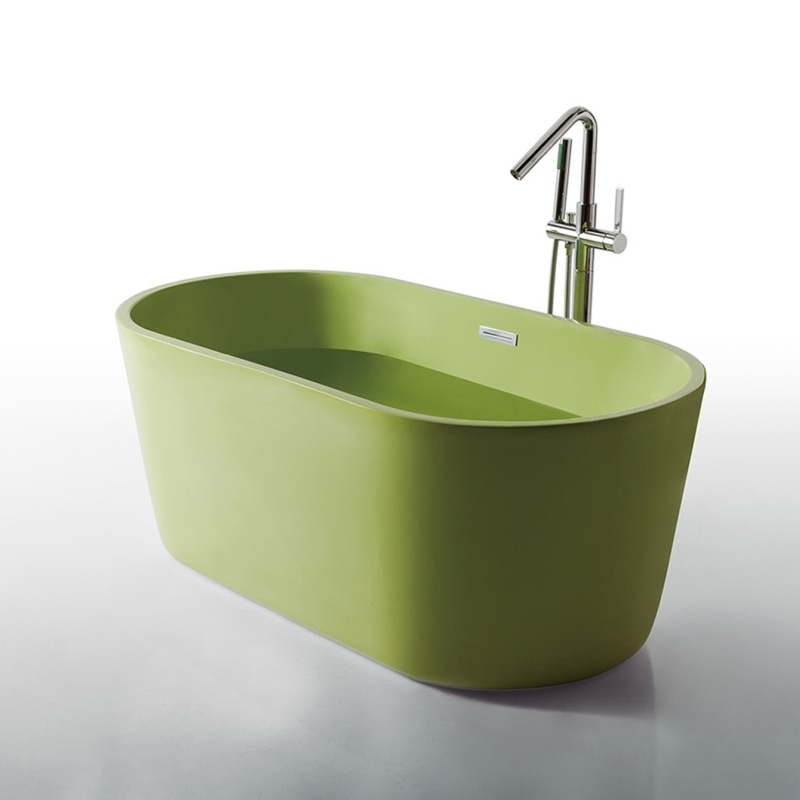 Sanitary Wares Oval Acrylic Freestanding Customized Colors Luxury Bath Tubs Ba-8202b