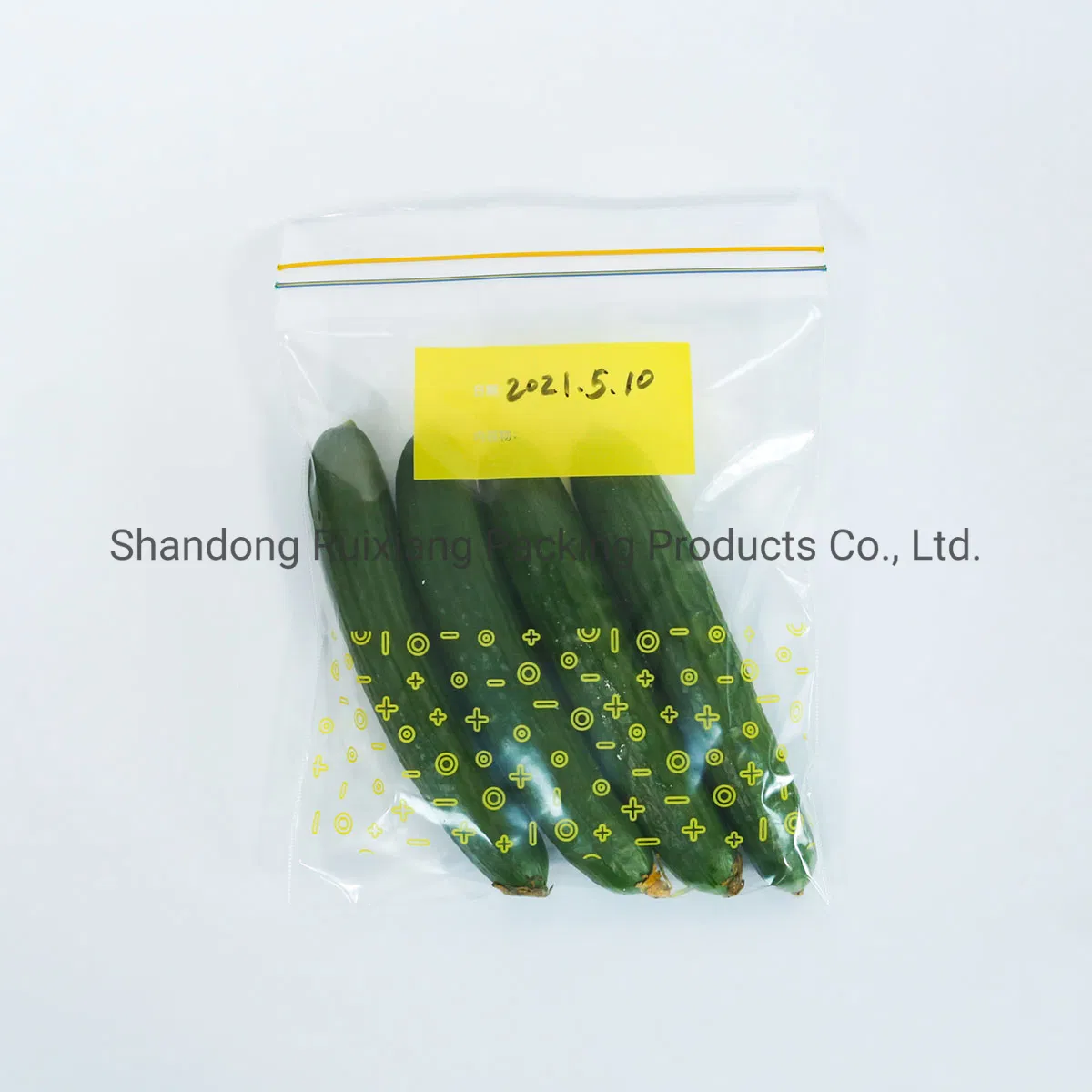 Hot Sale Environmentally Friendly Reusable Storage Food Grade Ziplock Bags for Freezer