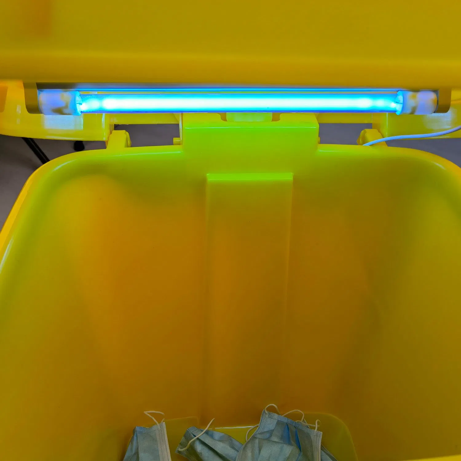 Medical Wastetrash Can Plastic UV-C Trash Can Trash Bin for Hospital