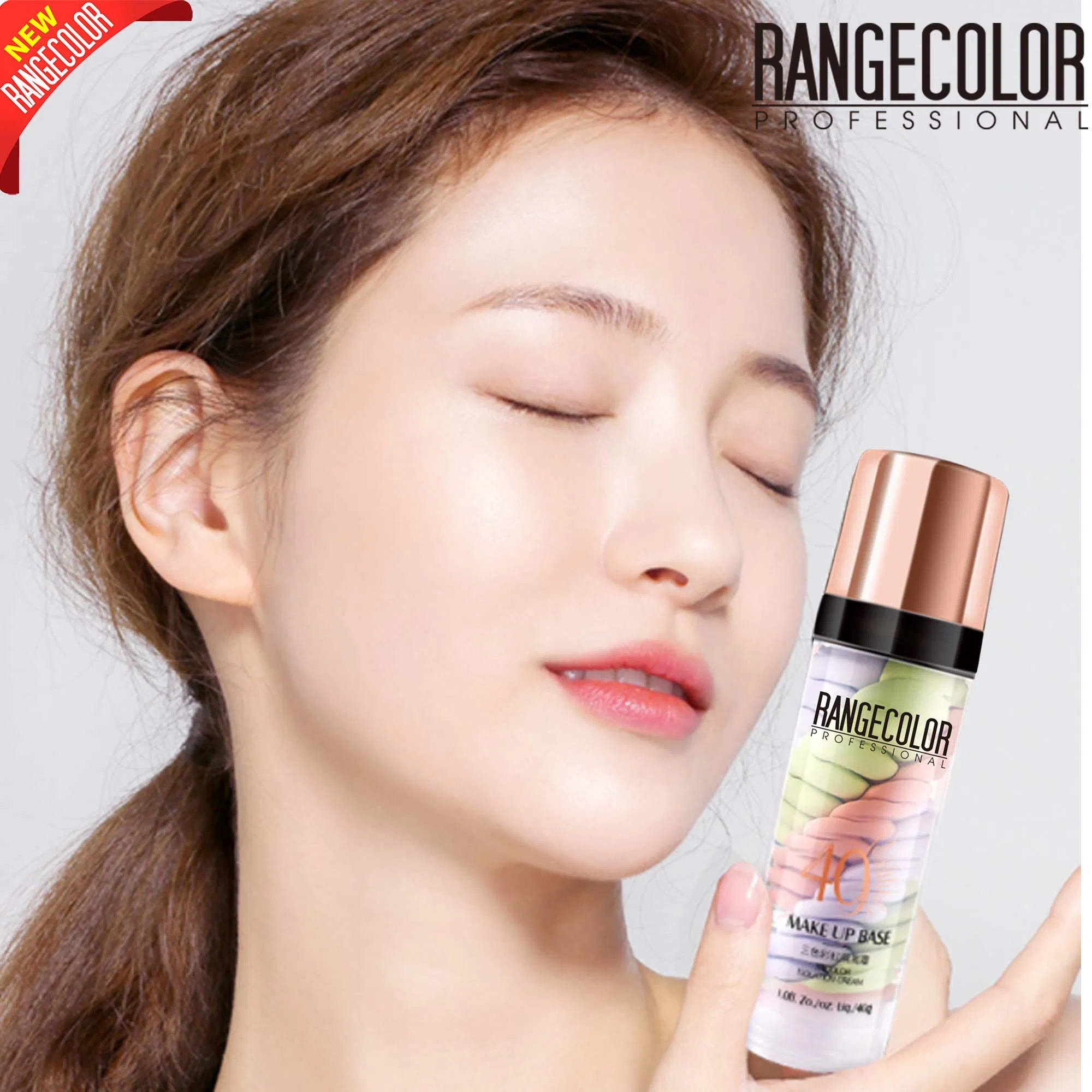 High Quality 3 Tones Cream Makeup Base Makeup Primerprivate Label Face Primer Makeup Base