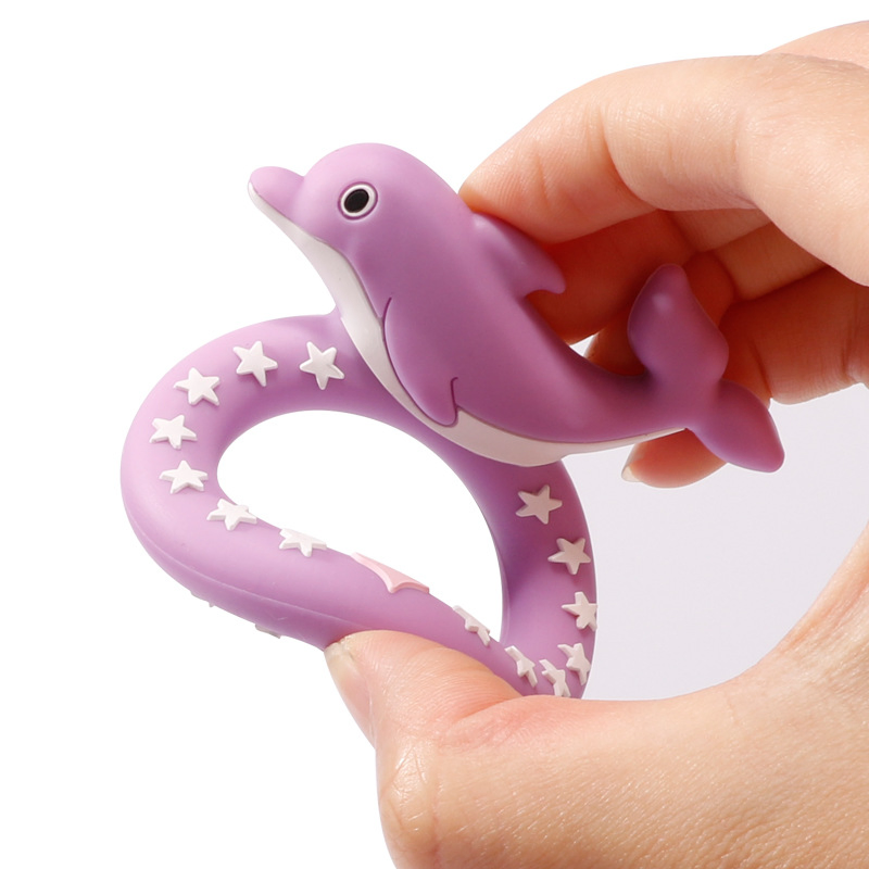 Baby Chewing Bracelet Teething Toy Silicone Teether Sensory Newborn Chew Toys