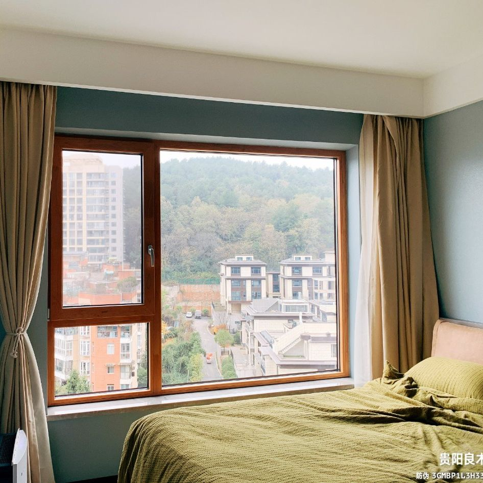 Customizable Wooden Aluminum French Windows with CSA Certification