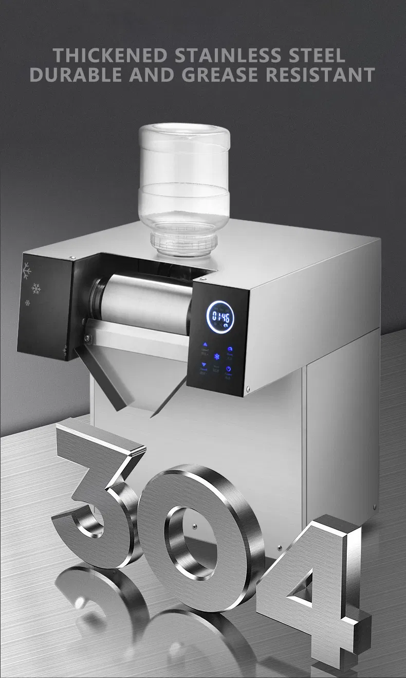 Factory Price Full Automatic Bingsu Machine Milk Snow Ice Machine Korean Ice Maker Machine for Sale