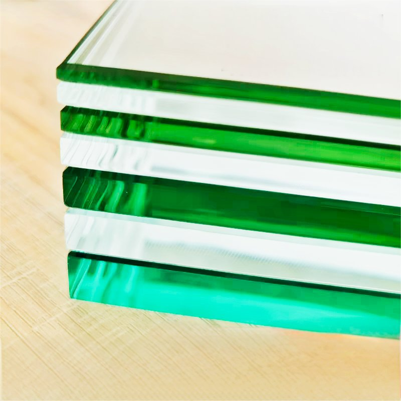 Printed Tempered Glass with Ceramic Frit, Custom Logo, 8mm Thick for Branding Walls