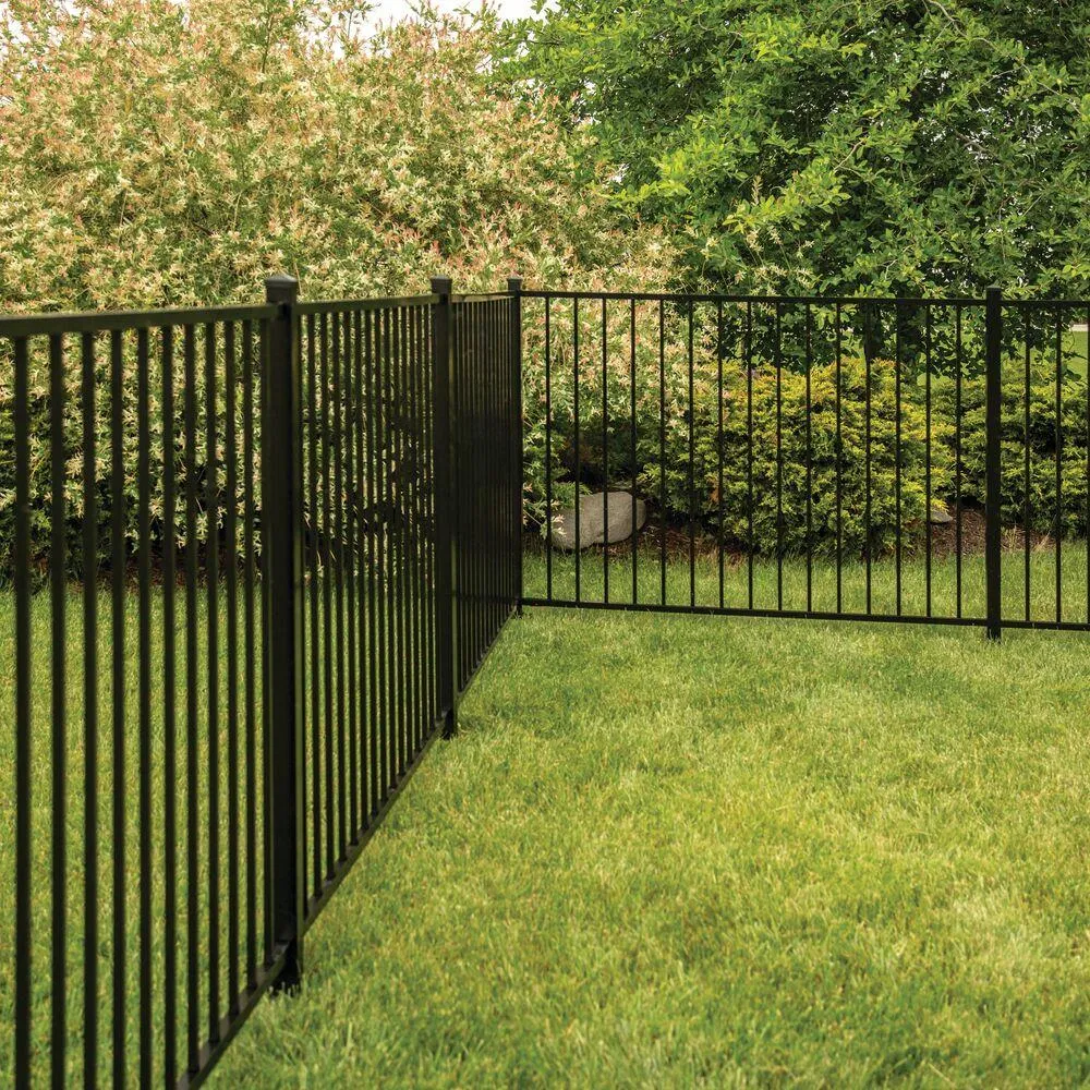 Wholesale Galvanized 6ftx8FT Metal Tube Anti Rust Security Steel Fence Wrought