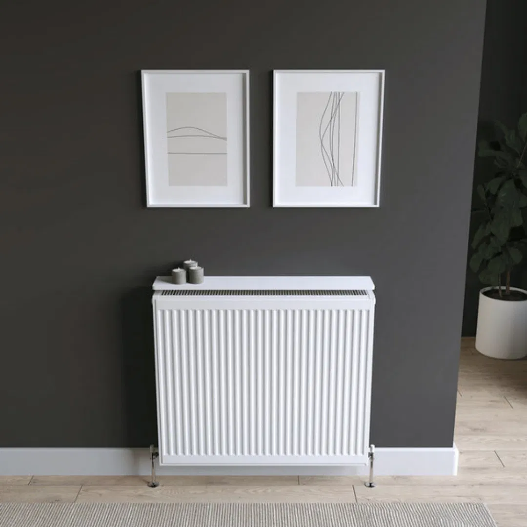 3 Heat Settings and Adjustable Thermostat Oil Filled Wall Mount Electric Radiator