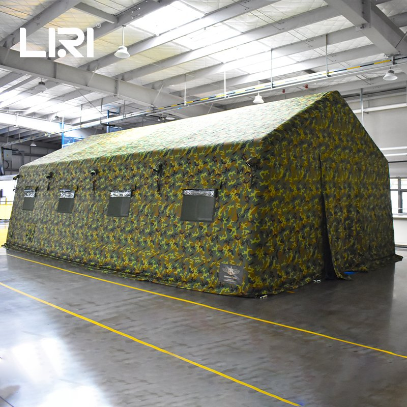 Camouflage Disaster Relief Emergency Medical Air Inflatable Isolation Tents