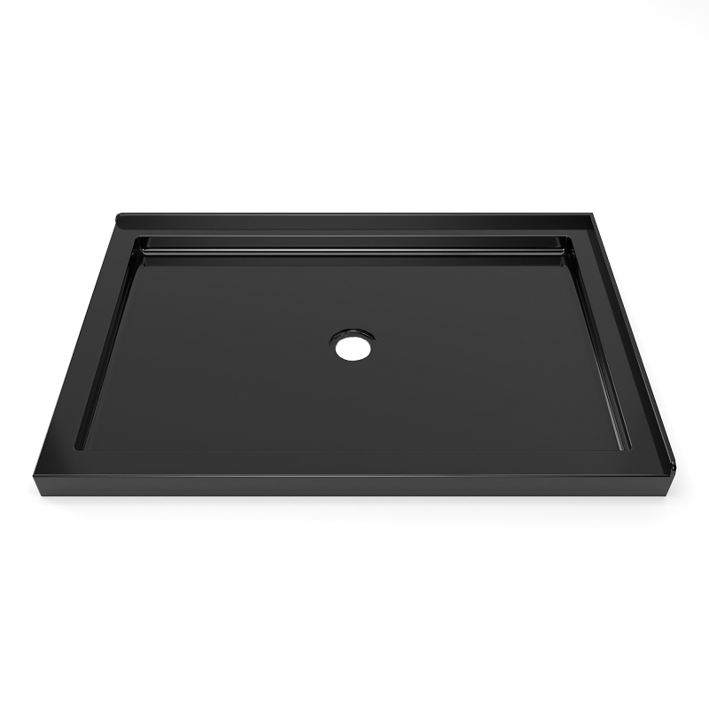 1220X813X95mm Right Double Threshold Rectangle Waterproof Acrylic Shower Base