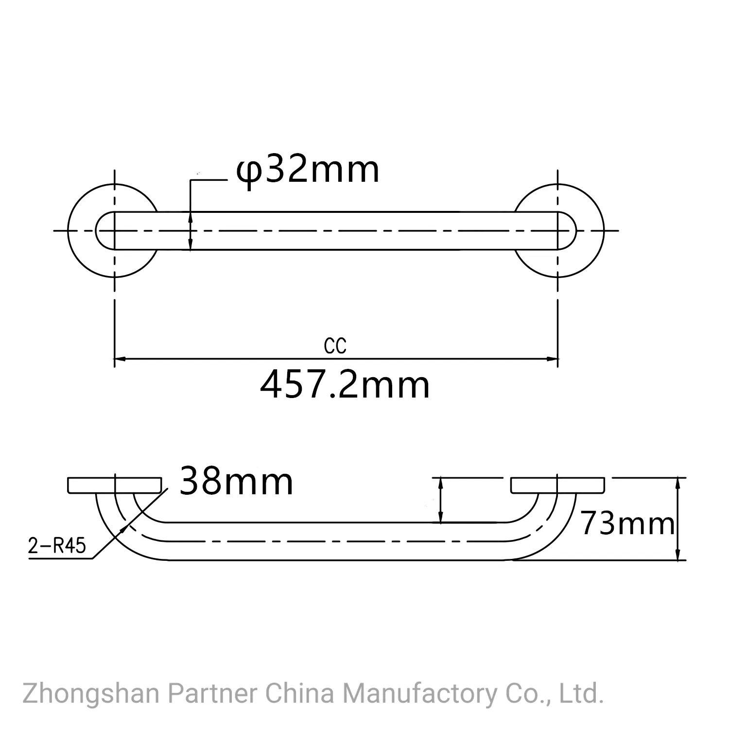 Поручень для ванны и душа Zoomerry, безопасность