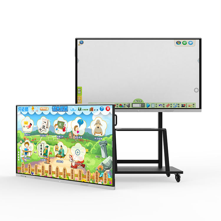 Interactive Flat Panel Smart Board for Enhanced Classroom Collaboration Solutions
