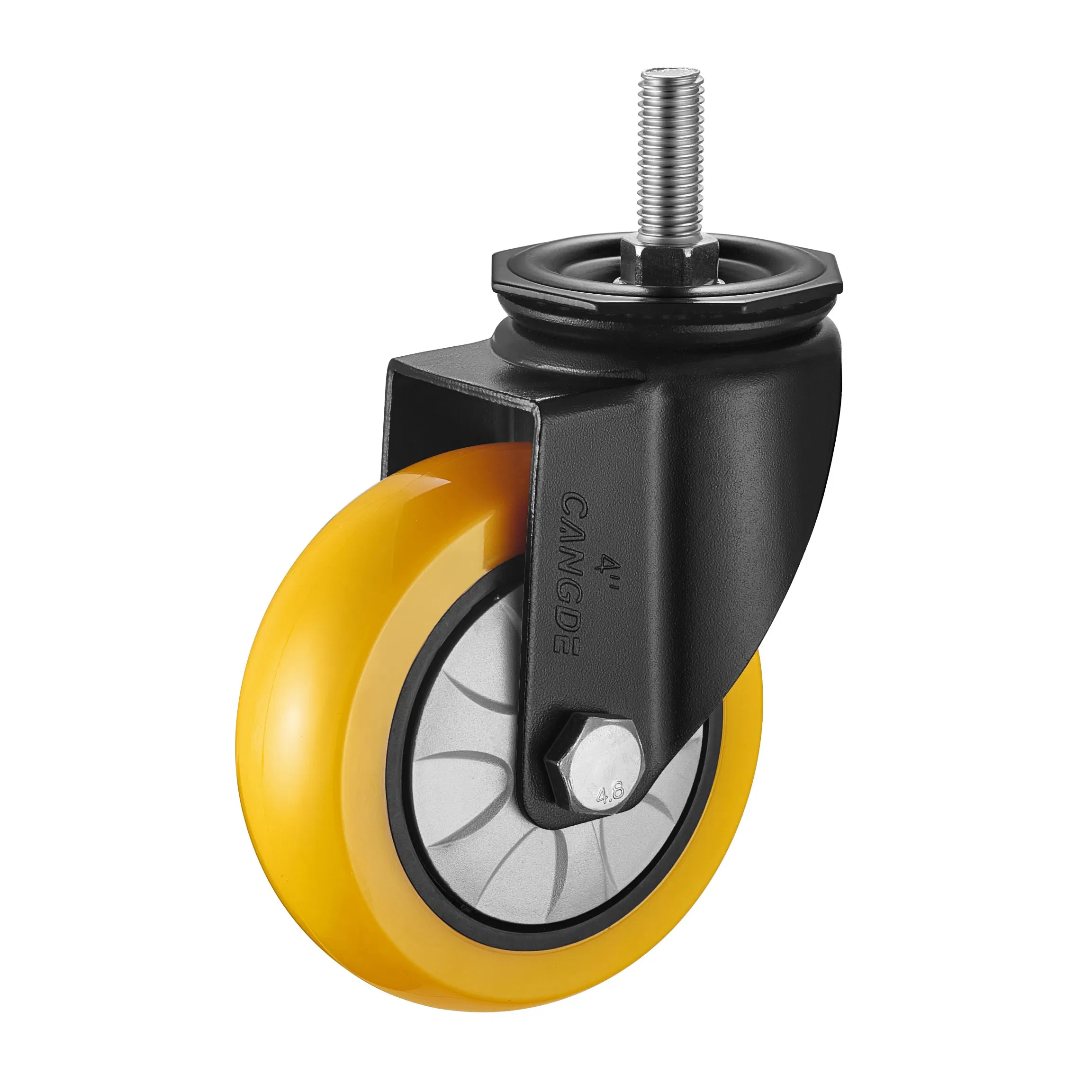 Premium Durable Swivel Caster Wheels with Threaded Stem for Furniture