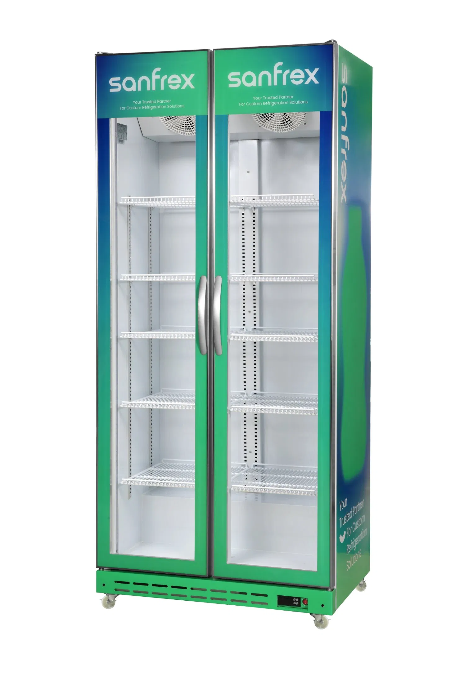 Modern Upright Display Fridge Ideal for Chilled Drinks (Model No.: SS-590FA)