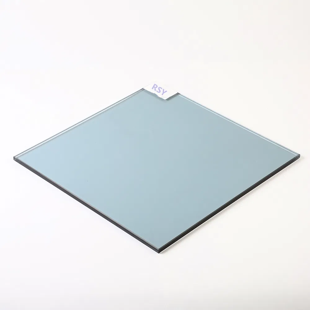 Crystal Grey Tempered Glass with Factory Price