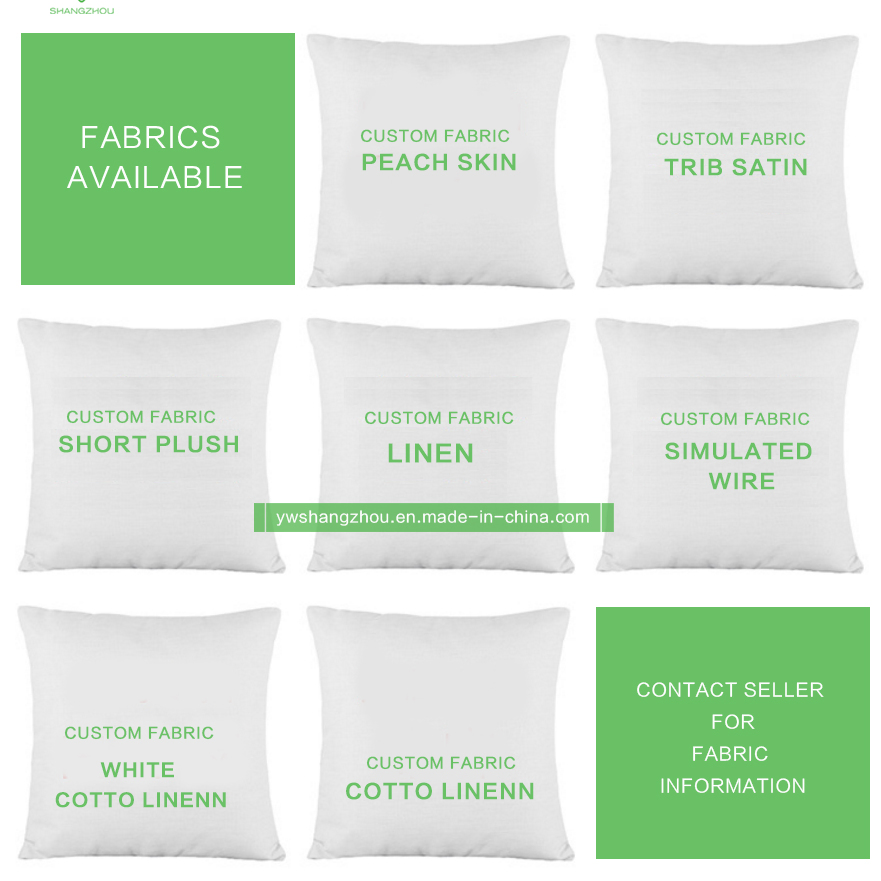 Norcic Custom Pillow Gift Pillow Multi-Size Fabric Office Back Cushion