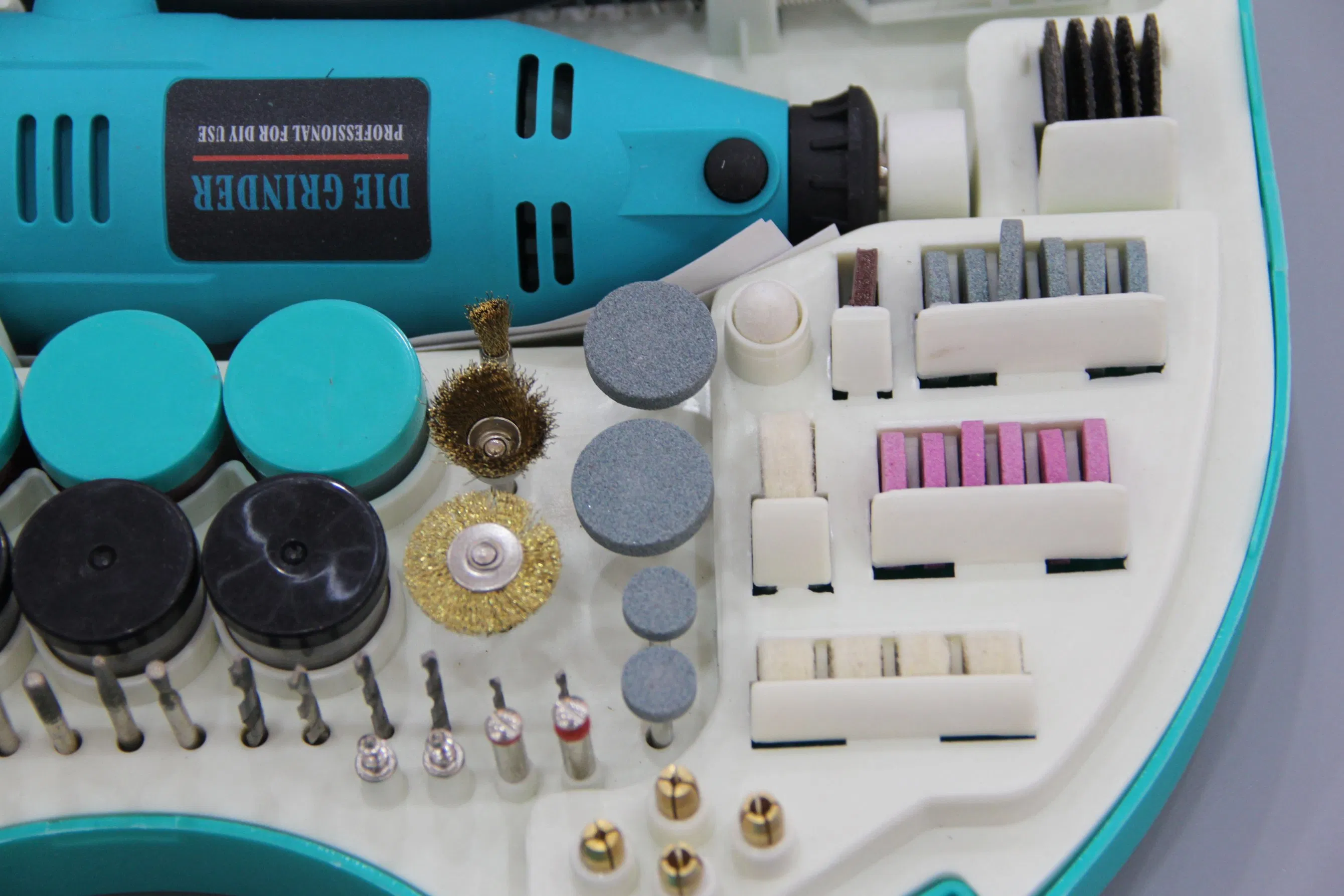 Customized 211PCS Plug-in Mini Electric Grinder with Cheap Price