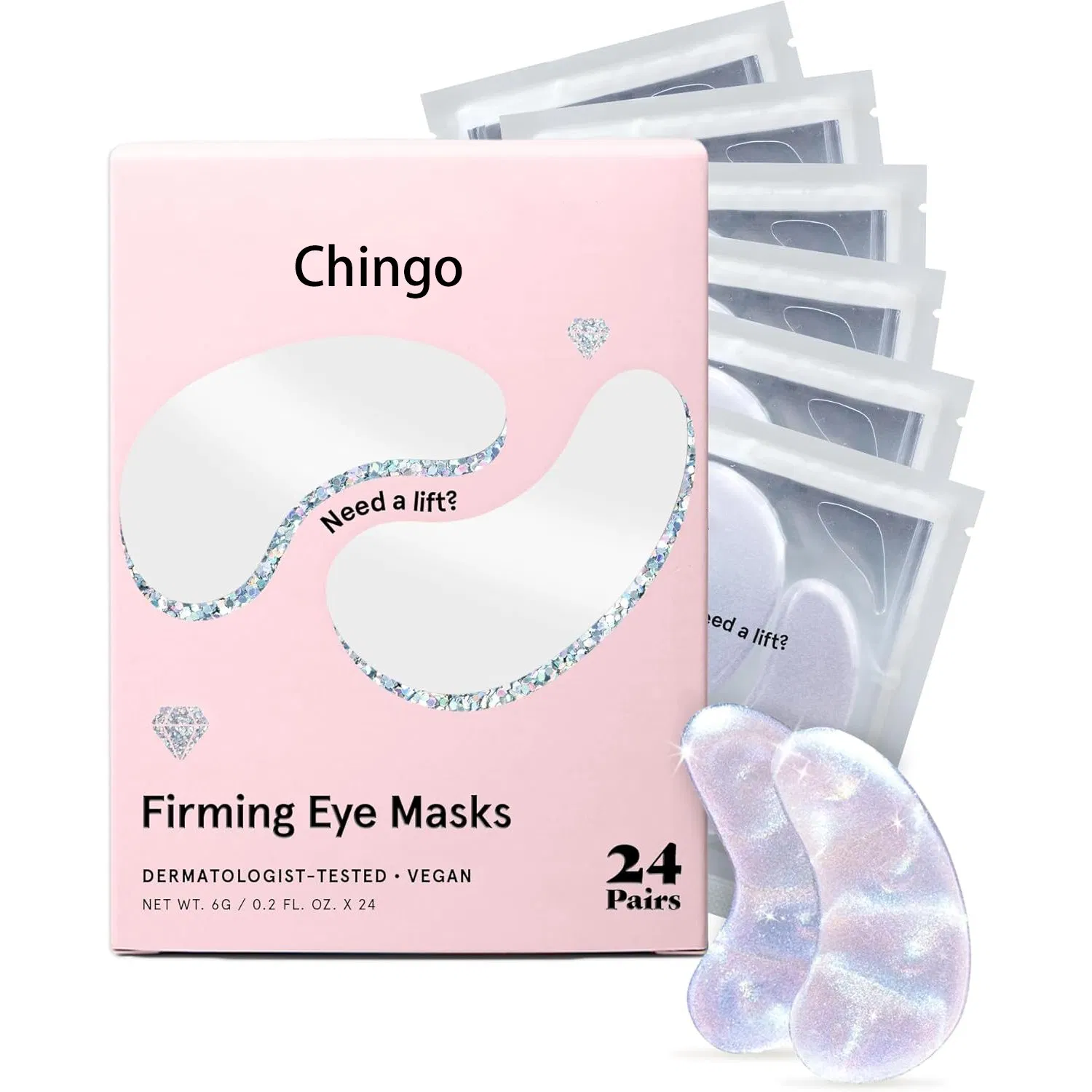 Peptide-Rich Eye Patch Target Wrinkles & Brighten Tired Eyes Eyemask