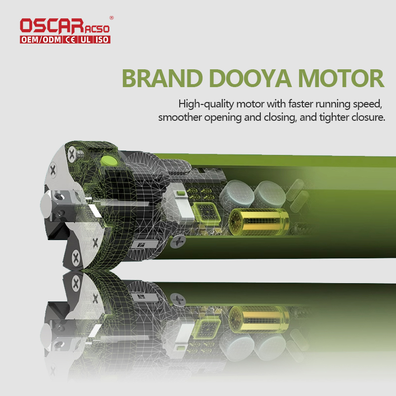 Cassette Double Layer Cordless Blackout Indoor Pull Rod Roller S for Home Roller Blind