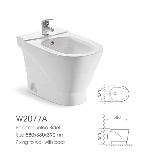 Bidet Ceramic Sanitary Ware for Women No. 824