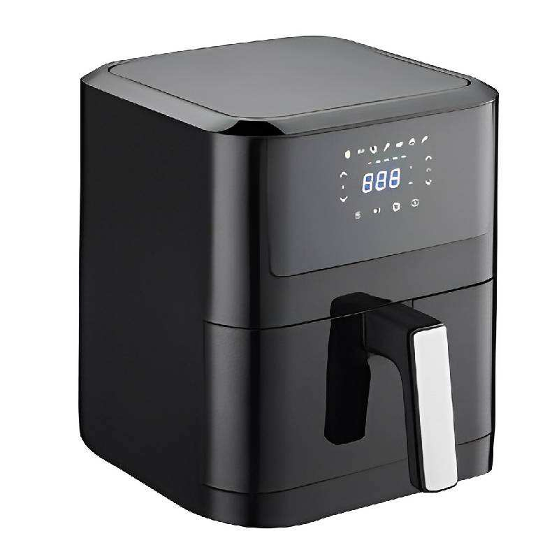 Electric Digital Air Fryer with 6L Nonstick Basket and Customized Colors