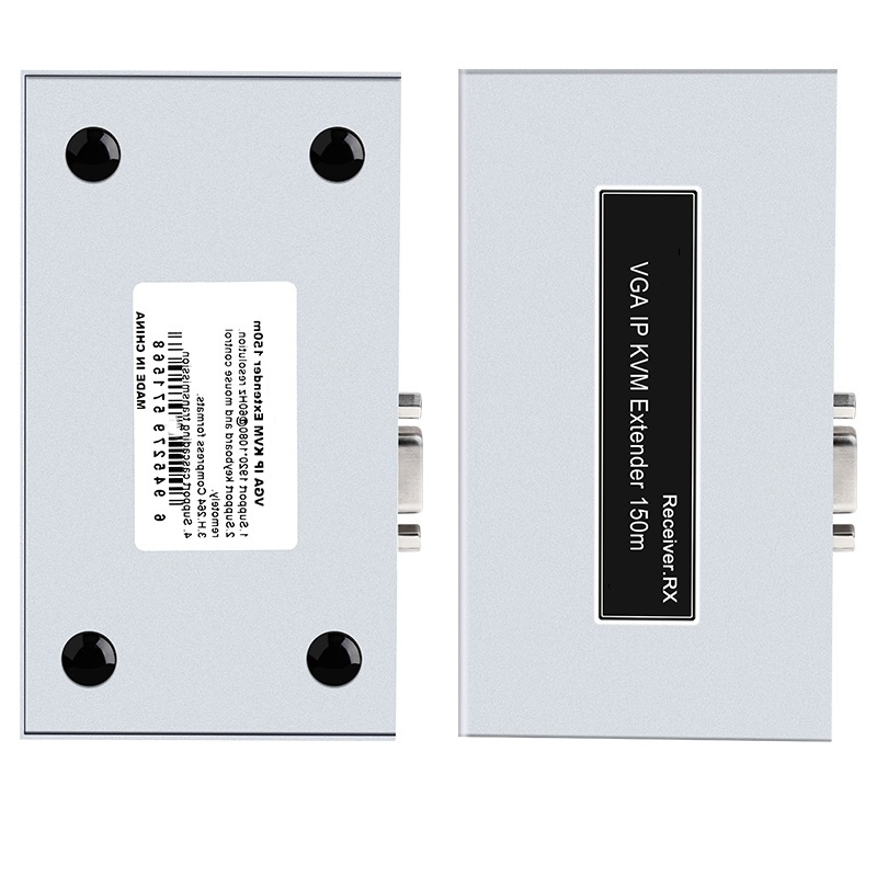 Lossless Transmission of Audio and Video Through Cat5/6e Network Signal Kvm IP Dp VGA Extender Supports Rx Tx