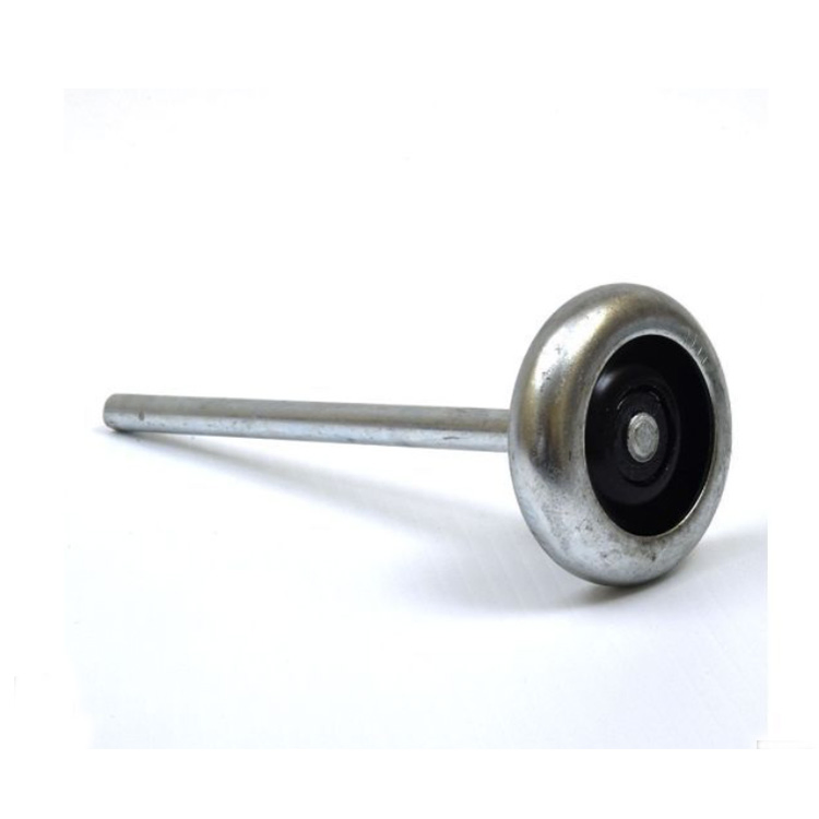 Black White Zinc Plated Steel Nylon 2*4 2*7 3*4 3*7 Tilting Nylon Door Roller for Garage/Furniture Accessories